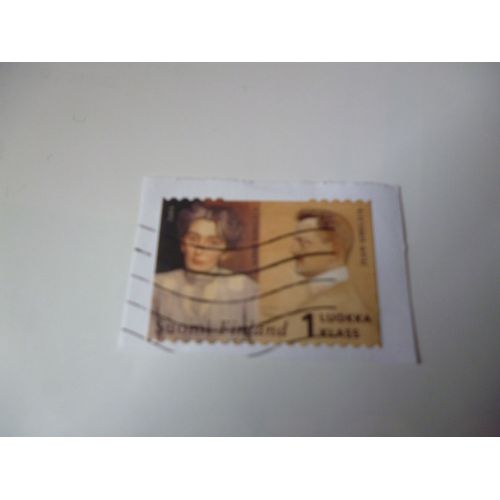 Timbre "Finlande Suomi 2004 Jean Et Aino Sibelius".