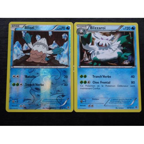 Carte Pokemon Explosion Plasma Blizzaroi 26/101 Fr