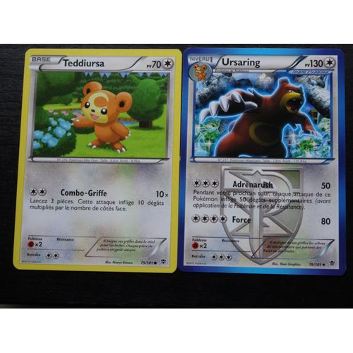 Carte Pokemon Explosion Plasma Ursaring 76/101 Fr