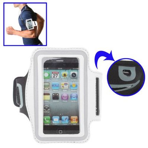 Iphone 4 / 4s : Housse De Protection Brassard Blanc Sport , Jogging ,...