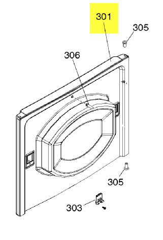 C00113846. PORTE BLANC ARISTON