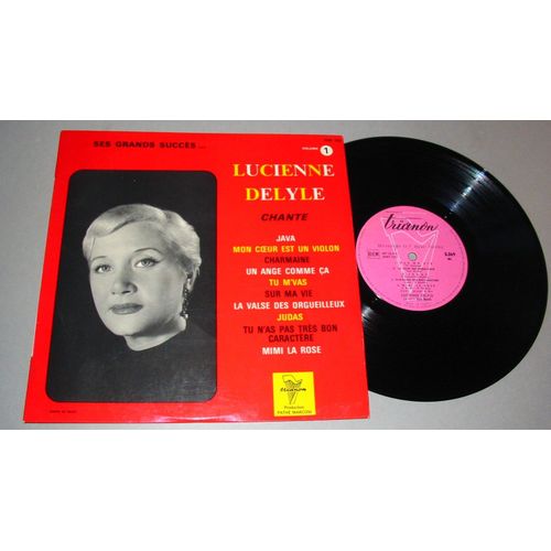 Lucienne Delyle Chante Ses Grands Succès 33t 25cm