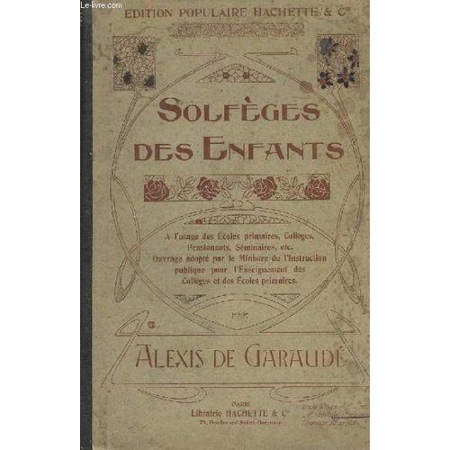 Solfeges Des Enfants - 2° Livre : A 2 Voix Tres Facile.