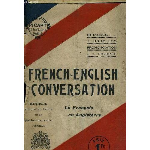 French English Conversation Methode Simple Et Facile Pour Parler De Suite L Anglais Rakuten