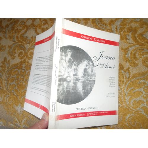 Theatre (Occitan -Frances) : Joana D'aime Par Calelhon & E.Seguret