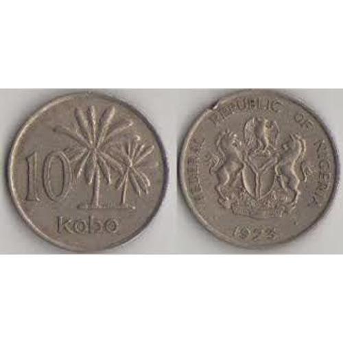 10 Kobo Nigéria 1973