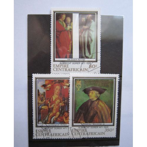 3 Timbres Albrecht Dürer