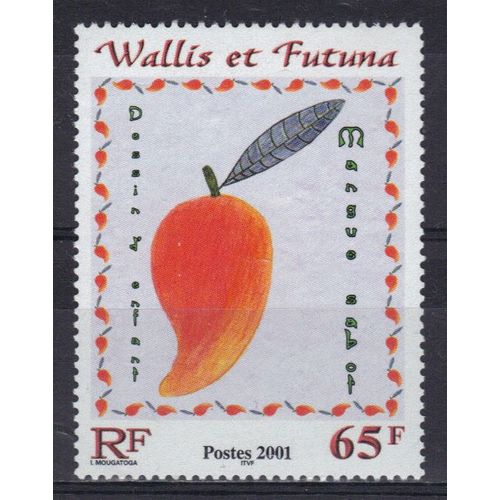 Wallis Et Futuna 2001 : Fruit : Mangue Sabot -Timbre 65 F. Neuf **
