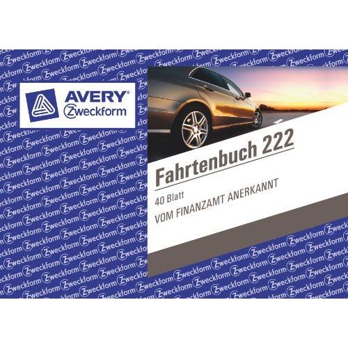 Avery Zweckform Formularbuch "Fahrtenbuch", A6 Quer