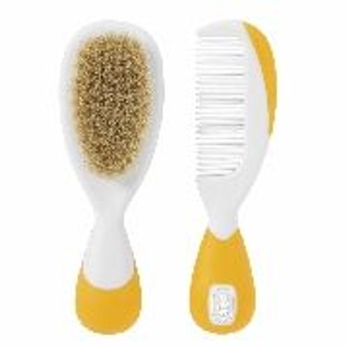 Peigne Et Brosse À Cheveux Orange 0m+