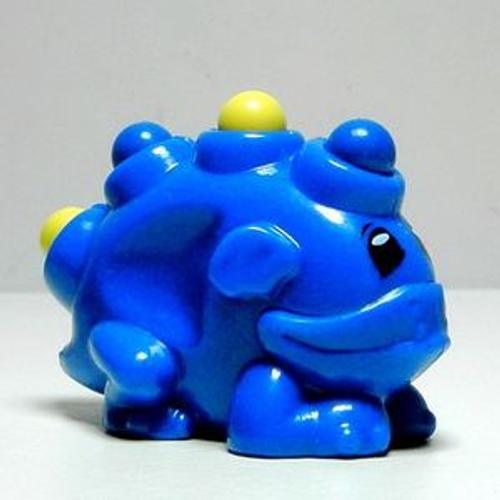 Kinder Les Crayons De Couleur Dinosaures - Ft030 Dinosaure Bleu - 2013