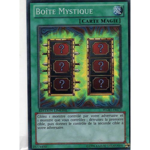 Boîte Mystique Wgrt-Fr073 En Super Rare