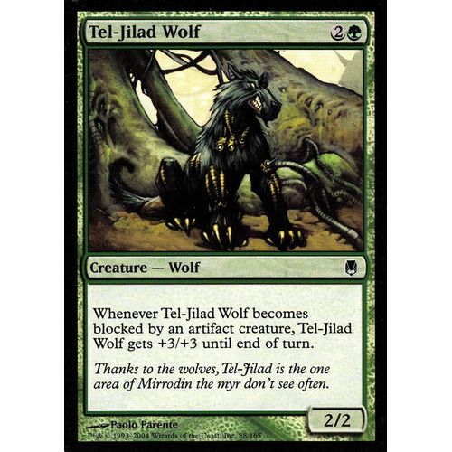 Tel- Jilad Wolf  Foil Sombracier Vo