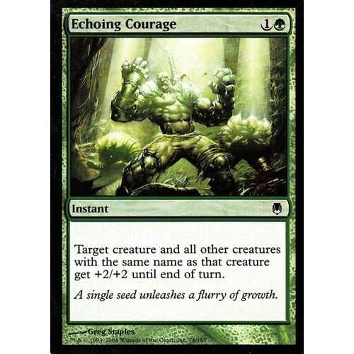 Echoing Courage  Foil Sombracier Vo