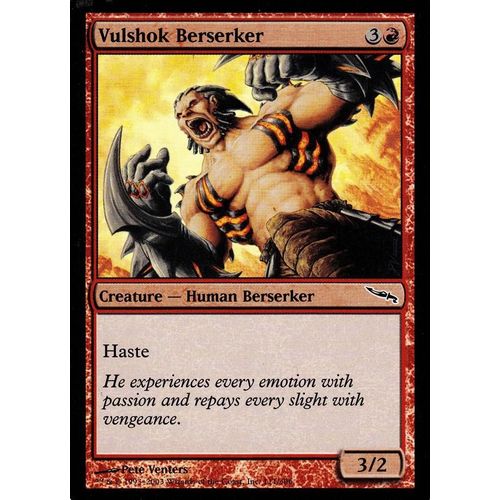 Vulshok Berserker  Foil Mirrodin Vo