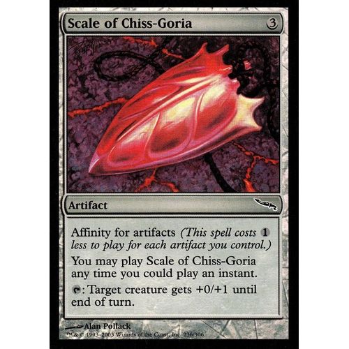 Scale Of Chiss- Goria Foil Mirrodin Vo