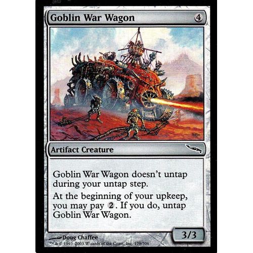 Goblin War Wagon Foil Mirrodin Vo