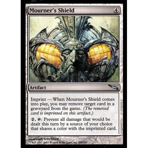 Mourner's Shield Foil Mirrodin Vo