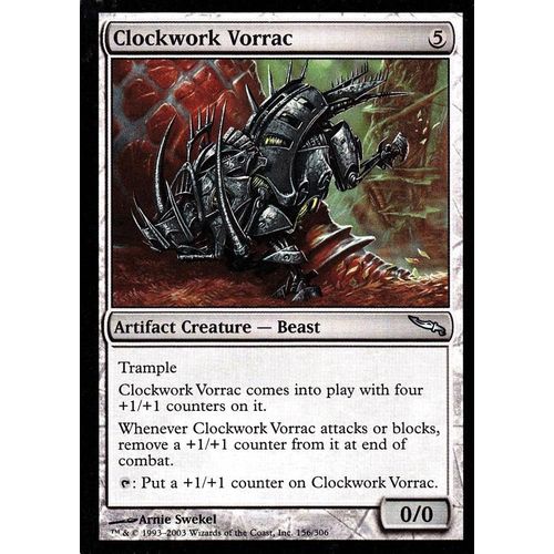 Clockwork Vorrac Foil Mirrodin Vo