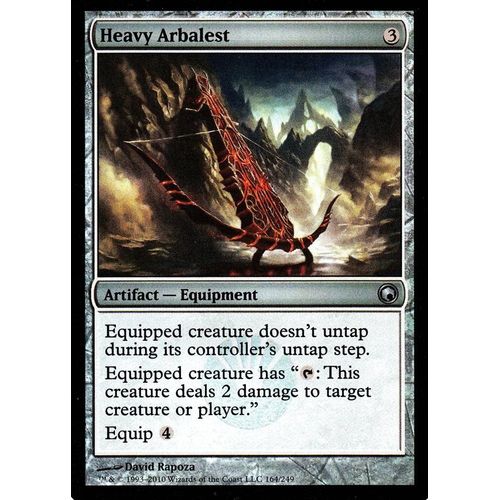 Heavy Arbalest Foil Cicatrices De Mirrodin Vo