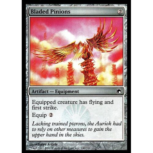Bladed Pinions Foil Cicatrices De Mirrodin Vo