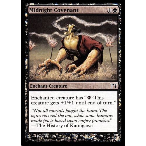 Midnight Covenant Foil Guerriers De Kamigawa Vo