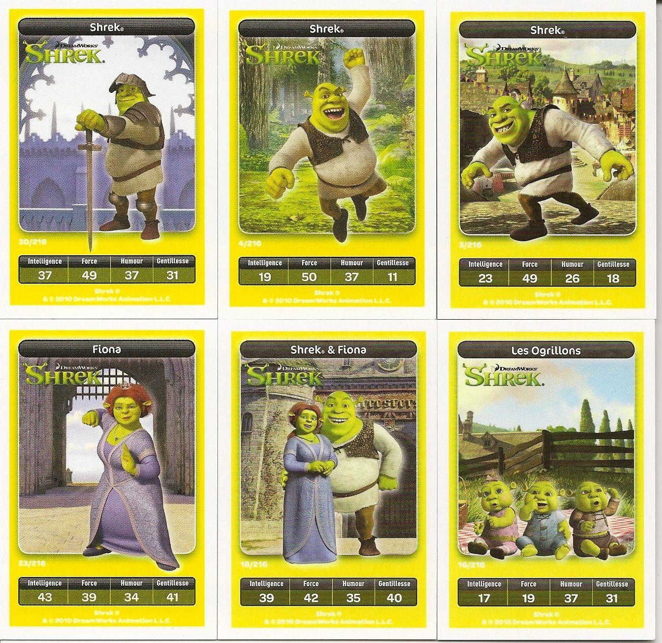 Card Carrefour Dreamworks N°3/216 - Shrek