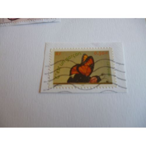 Timbre " C'est Un Garçon  :Anne Geddes".