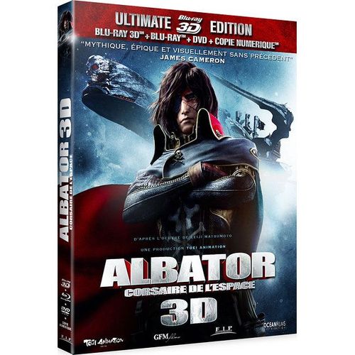 Albator, Corsaire De L'espace - Édition Ultimate - Blu-Ray 3d + Blu-Ray + Dvd