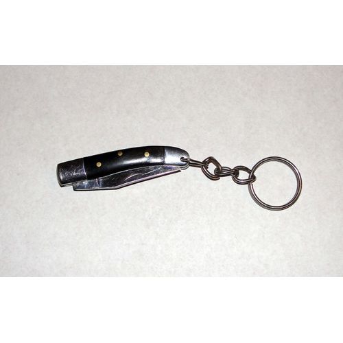 porte clé couteau metal