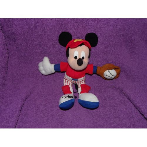 Doudou Peluche Mickey Basse Bal Fisher Price Star Bean
