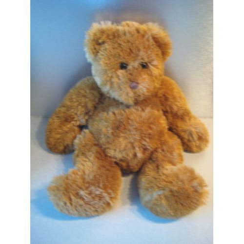 Peluche Doudou Ours Marron Caramel Cmp 38 Cm