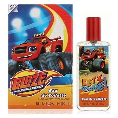 Eau De Toilette Blaze Et Les Monster Machines 100ml - Cadeau Parfum Vaporisateur Enfant - 921 