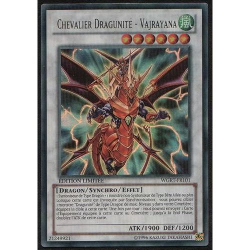 Chevalier Dragunité - Vajrayana Wgrt-Fr101 En Ultra Rare