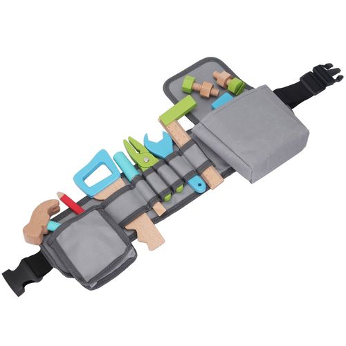 New Classic Toys Toy Tool Belt - 18-Piece