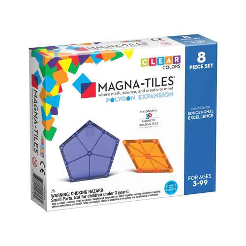 Magna-Tiles Uitbreidingsset Polygonen - 8-Delig