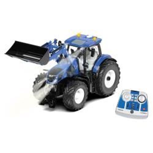 Siku New Holland T7.315 With Front Loader And Bluetooth Remote Co