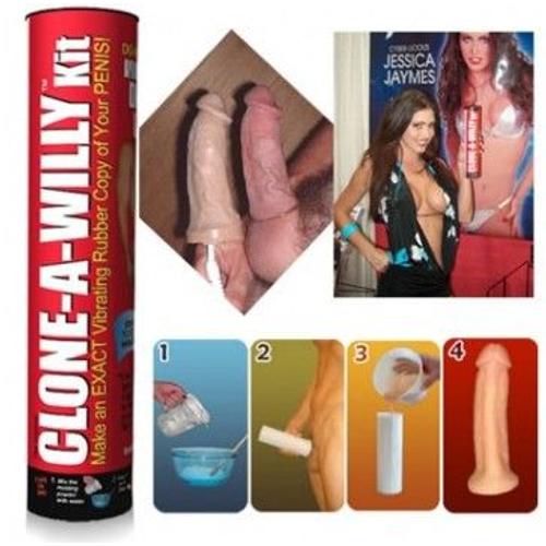 Clone A Willy Kit - Moulage De Sexe - Gode Vibrant - Couleur De Peau Black