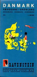 Carte Routière Danemark Groenland Féroé 876