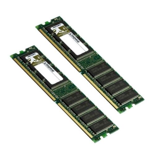 Lot 2 Ram Barrette Mémoire Kingston 512Mo DDR-400 PC3200 kvr400x64c3a/512