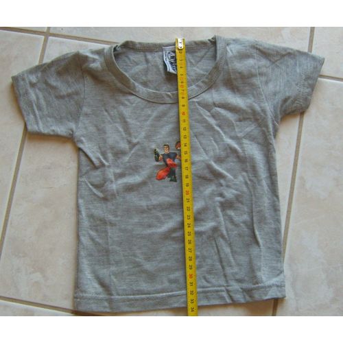 T-Shirt Action-Man Gris 2 Ans