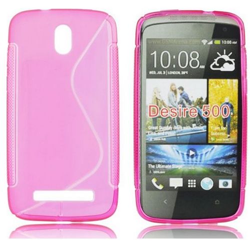 Coque Tpu Type S Pour Htc Desire 500 - Rose