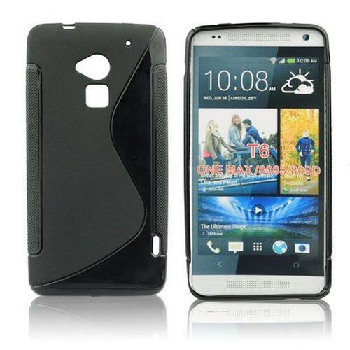Coque Tpu Noire Type S Pour Htc One Max
