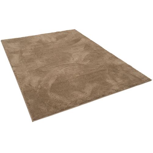 Pergamon Tapis Pour Enfants À Poils Longs Super Doux Silky Kids Taupe 140x200 Cm