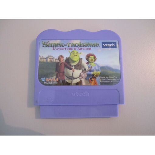 Jeu éducatif VTech V.Smile : Shrek Le Troisième - L'Aventure D'Arthur - Version Française
