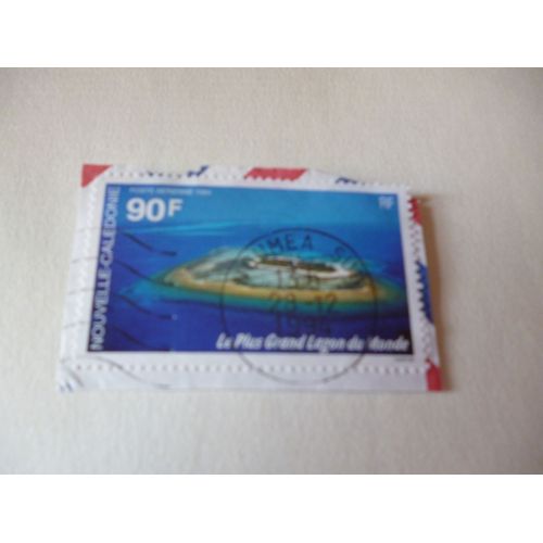 Timbre "Noumea :Le Plus Grand Lagon Du Monde".