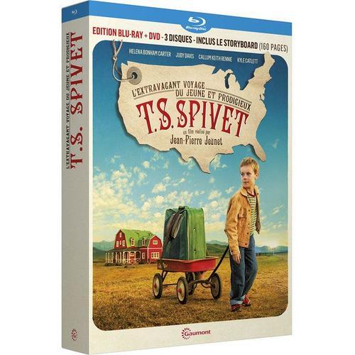 L'extravagant Voyage Du Jeune Et Prodigieux T.S. Spivet - Édition Blu-Ray + Dvd - 3 Disques - Inclus Le Storyboard (160 Pages)