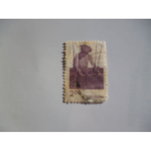 Timbre "Inde :Tisserand".