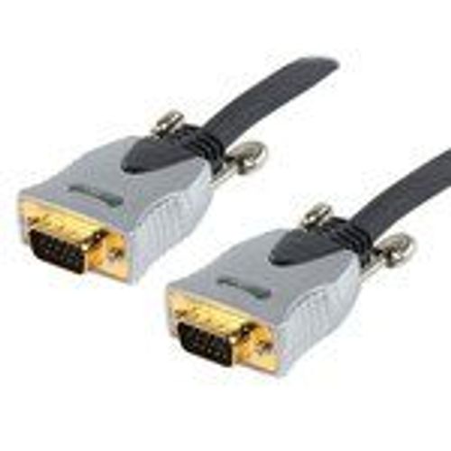 Neklan - Câble VGA - HD-15 (VGA) (M) pour HD-15 (VGA) (M) - 10 m - noir