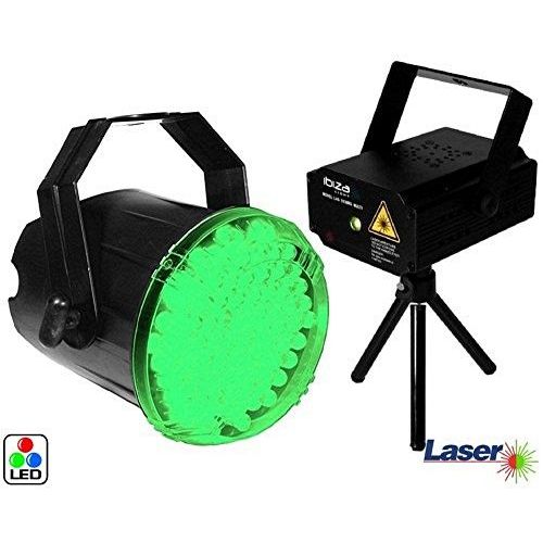 Pack Laser Vert & Rouge + strob vert STROBLAS-2